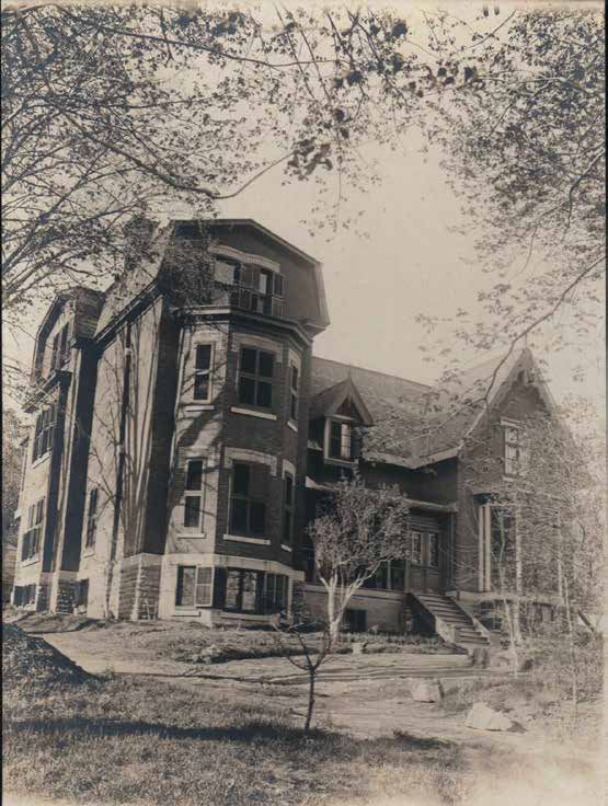 Old photograph of the mother house